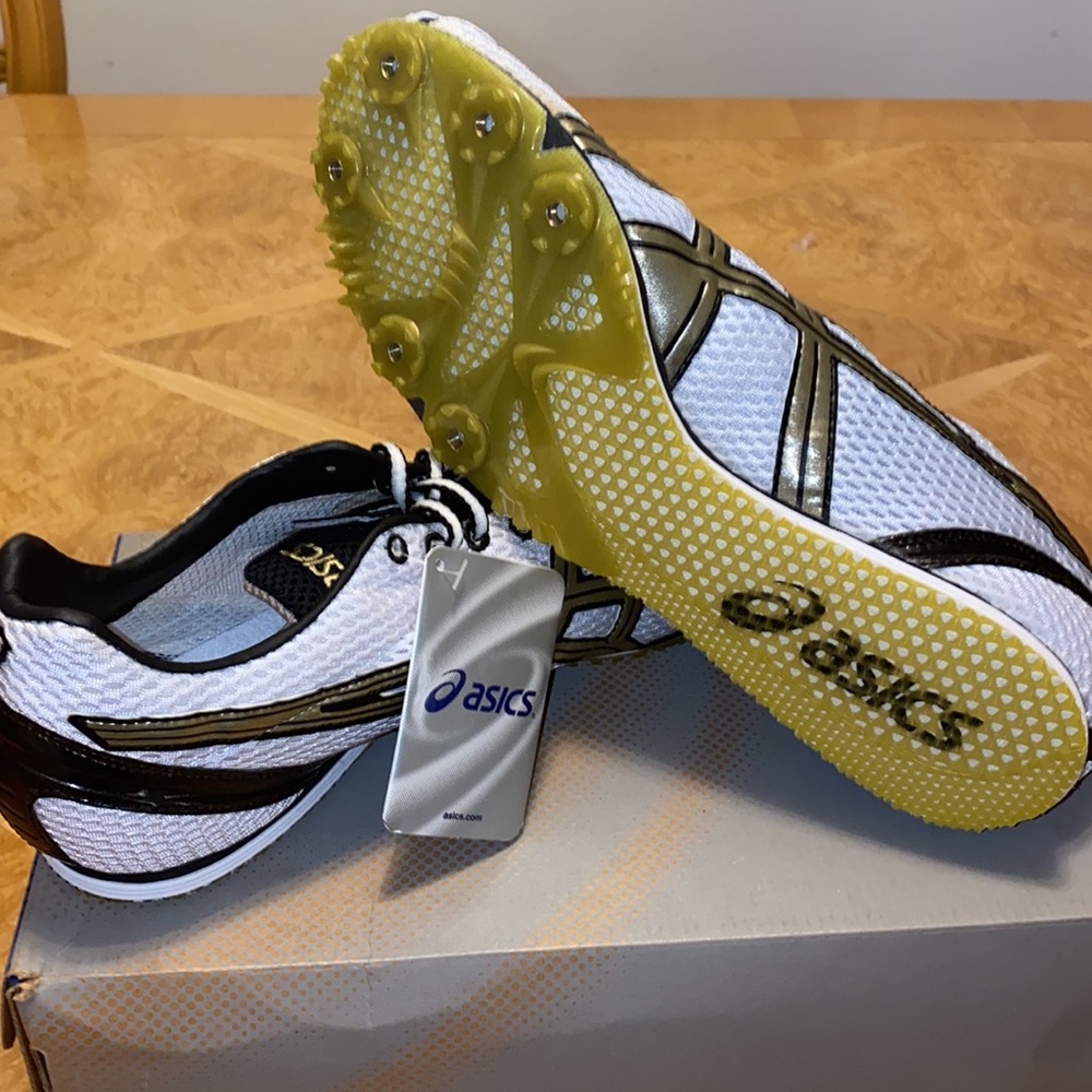 NWOB!! ASICS Japan Thunder 2 Track & Field Spike Mens Shoes size 11.5 Vintage - Picture 10 of 11